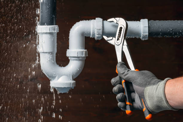 Professional Sewer Line Repair technician working in Farmingdale, ME